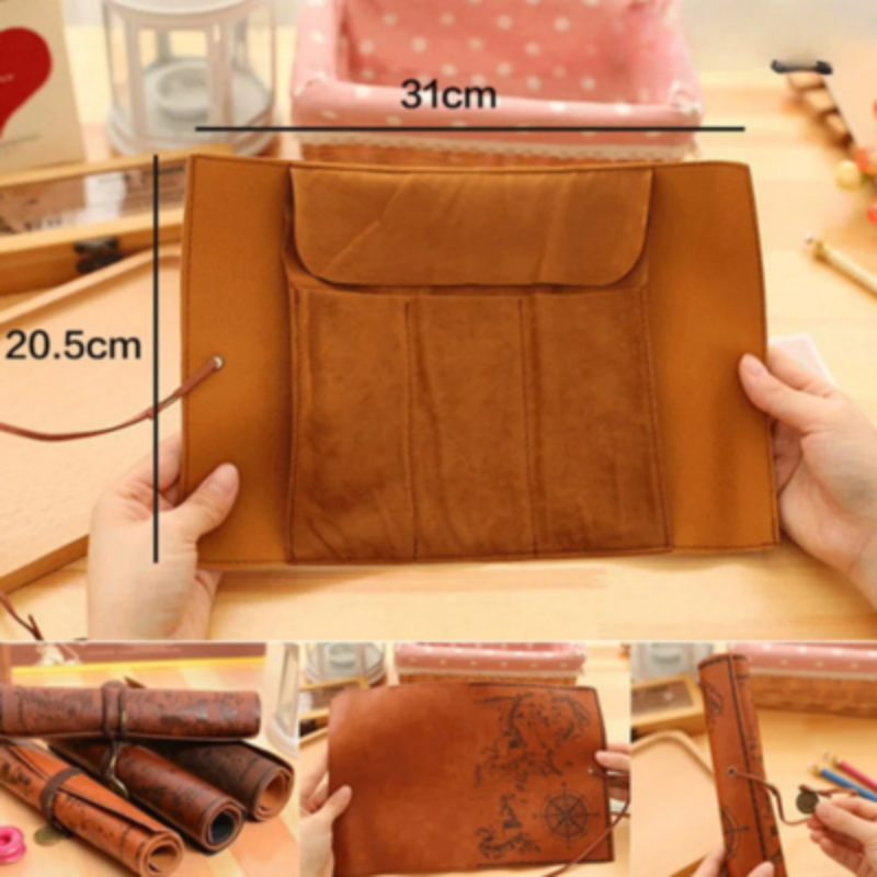Vintage Leather Pencil Case | Built for British Weather — Durable, Attractive Outdoor Design