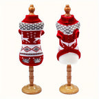 Knitted Dog Christmas Jumper | Festive Pet Sweater for Small Dogs