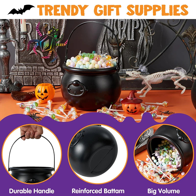 Witch Cauldron Halloween Candy Bowl | Festive, Charming & Built to Create Magical, Lasting Seasonal Memories