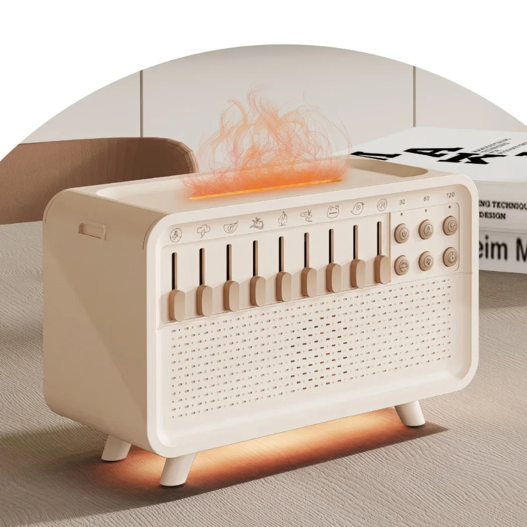 White Noise Machine with Humidifier and Night Light | Doctor-Recommended Support for Pain Relief, Recovery & Mobility