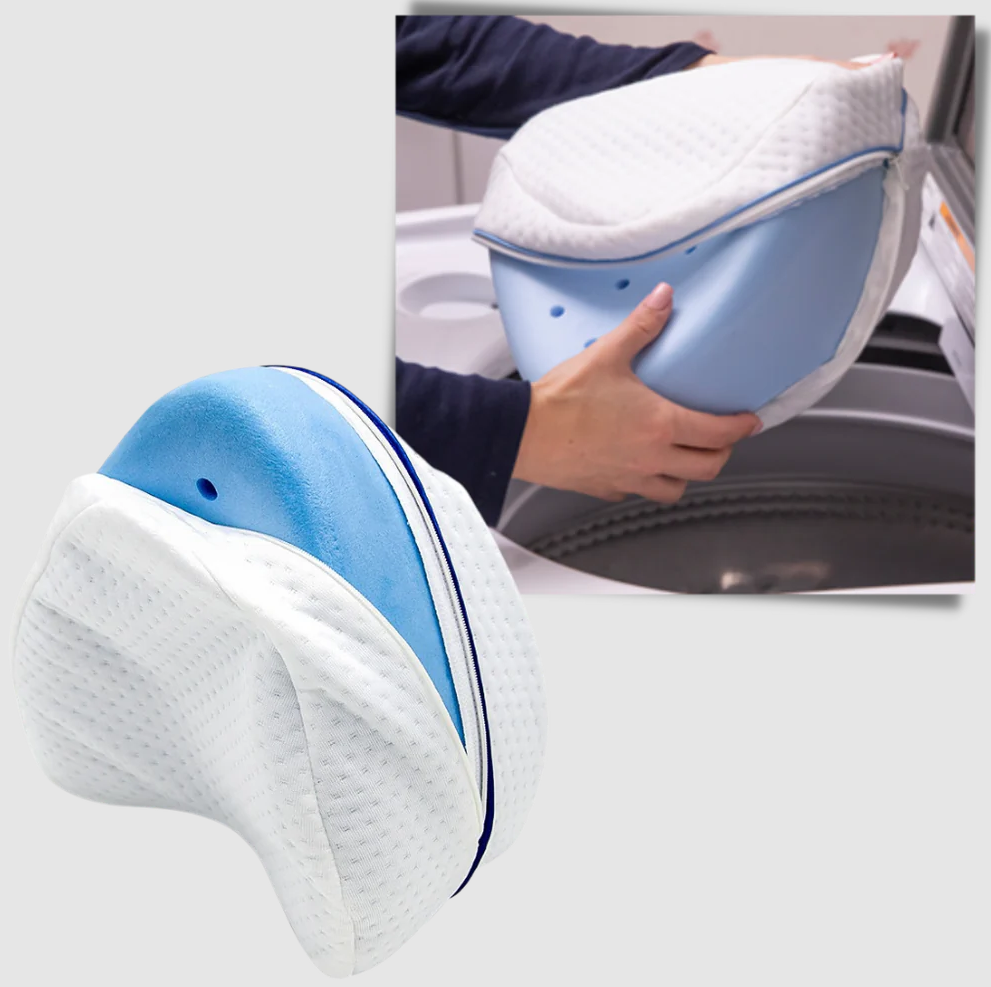 Orthopedic knee and leg pillow with memory foam | Doctor-Recommended Support for Pain Relief, Recovery & Mobility
