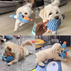 Plush Dog Chew Toy with Squeaker | Engaging Kids Toy That Sparks Creativity, Curiosity & Confidence
