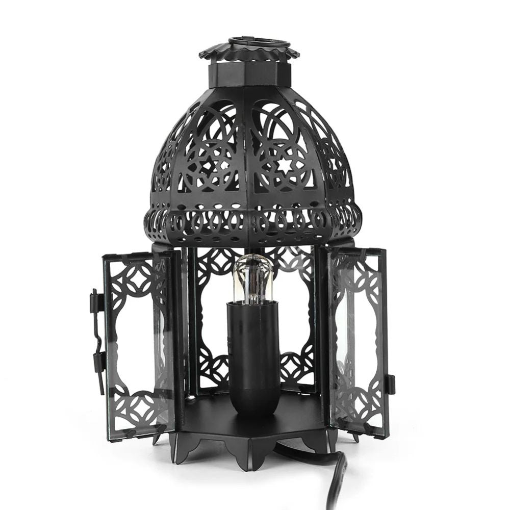 Vintage Iron Salt Rock Tabletop Lamp | Style and Practicality Finally Together — The Modern Home Essential