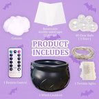 DIY Bubbling Indoor Halloween Witch Cauldron | Some Decorations Are Just Décor — This One Becomes Part of Your Tradition