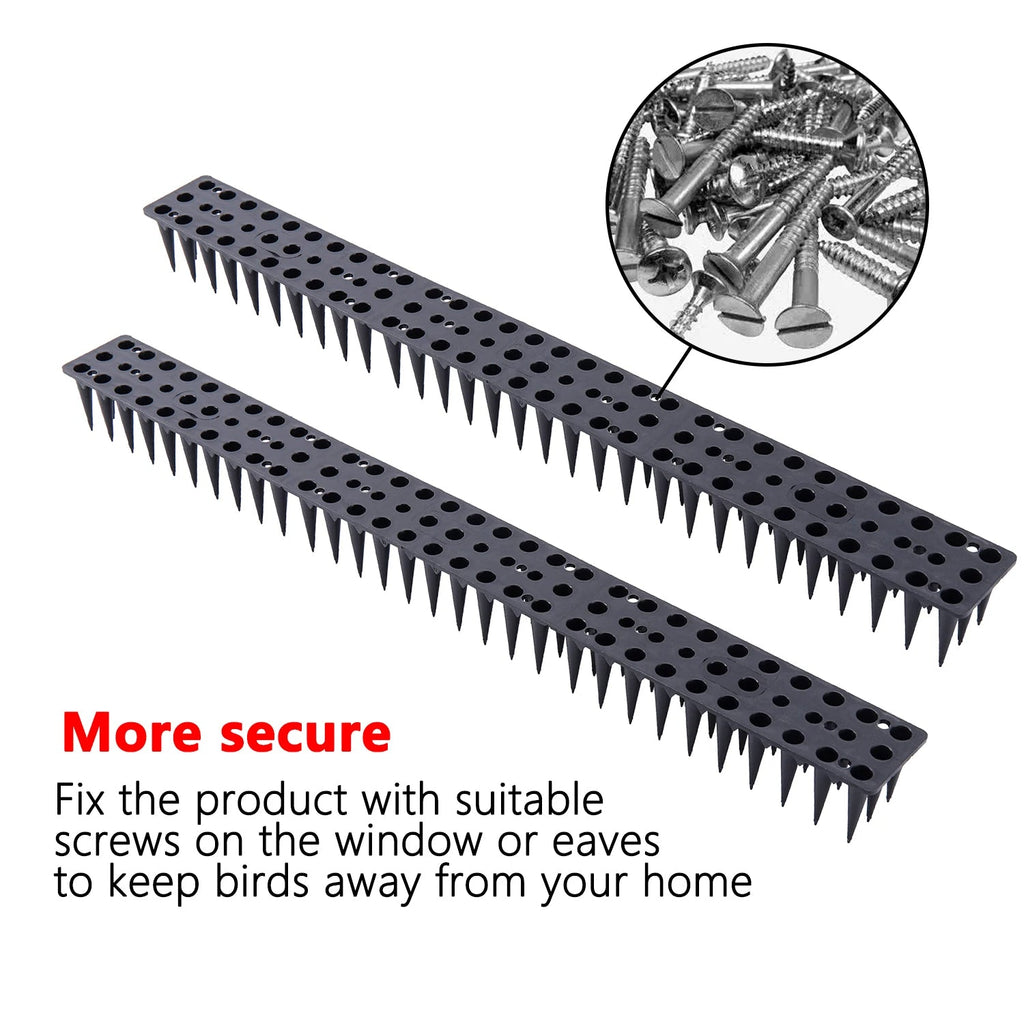 Plastic Bird Repeller Control Spikes | Make Your Garden Beautiful, Functional & the Envy of the Neighbourhood