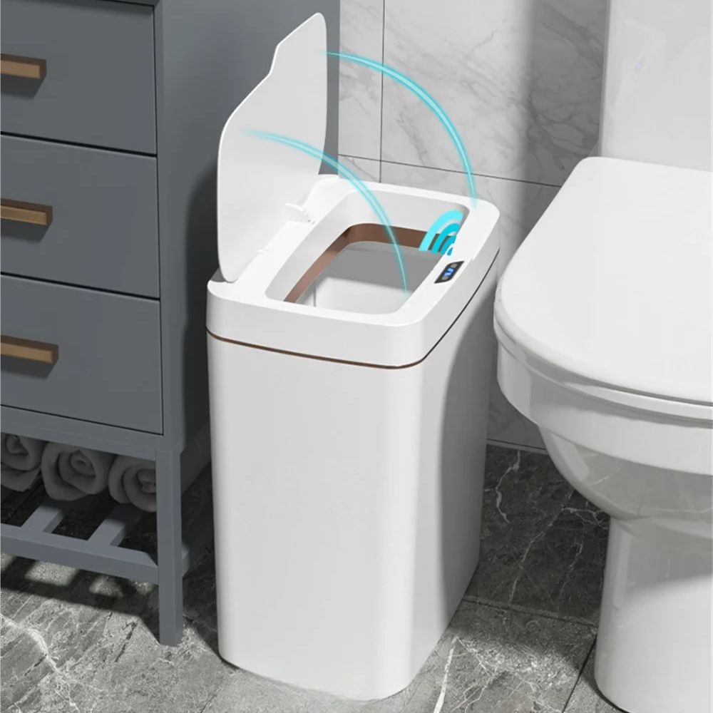 Automatic Smart Motion Sensor Garbage Trashcan | Discreet, Reliable & Easy to Install — Smart Security Made Simple