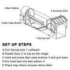 Self-Locking Reusable Humane Mouse Trap | Upgrade Your Home with This Thoughtfully Designed Everyday Essential