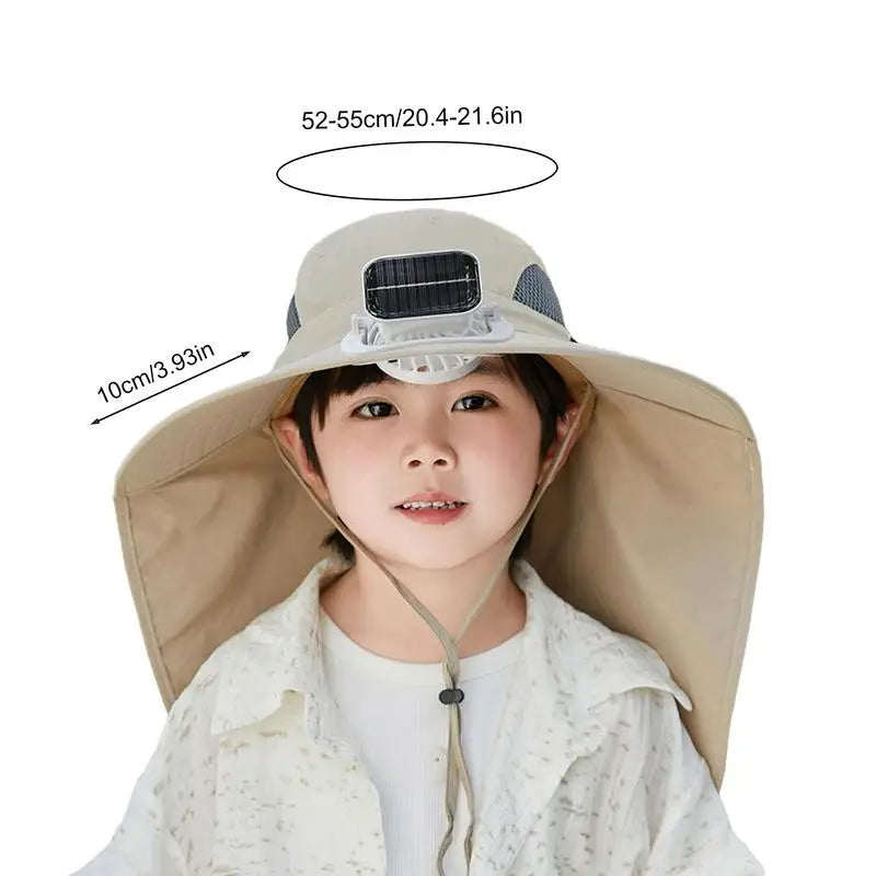 Adjustable Kids Solar Fan Hat | Engaging Kids Toy That Sparks Creativity, Curiosity & Confidence