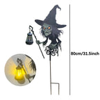 Halloween Witch Decor with LED Light | Bring the Magic of the Season into Your Home with This Beautiful Piece