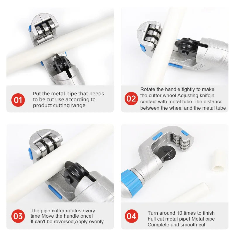 Heavy-Duty Pipe Cutter | Heavy-Duty Performance in a Compact, Ergonomic, Easy-to-Use Design