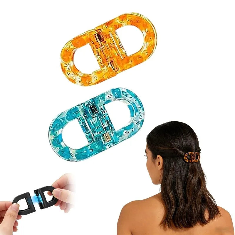 Smart Magnetic Strong Hold Hair Clip Set | No-Heat Wave & Curl Styling for All Hair Types