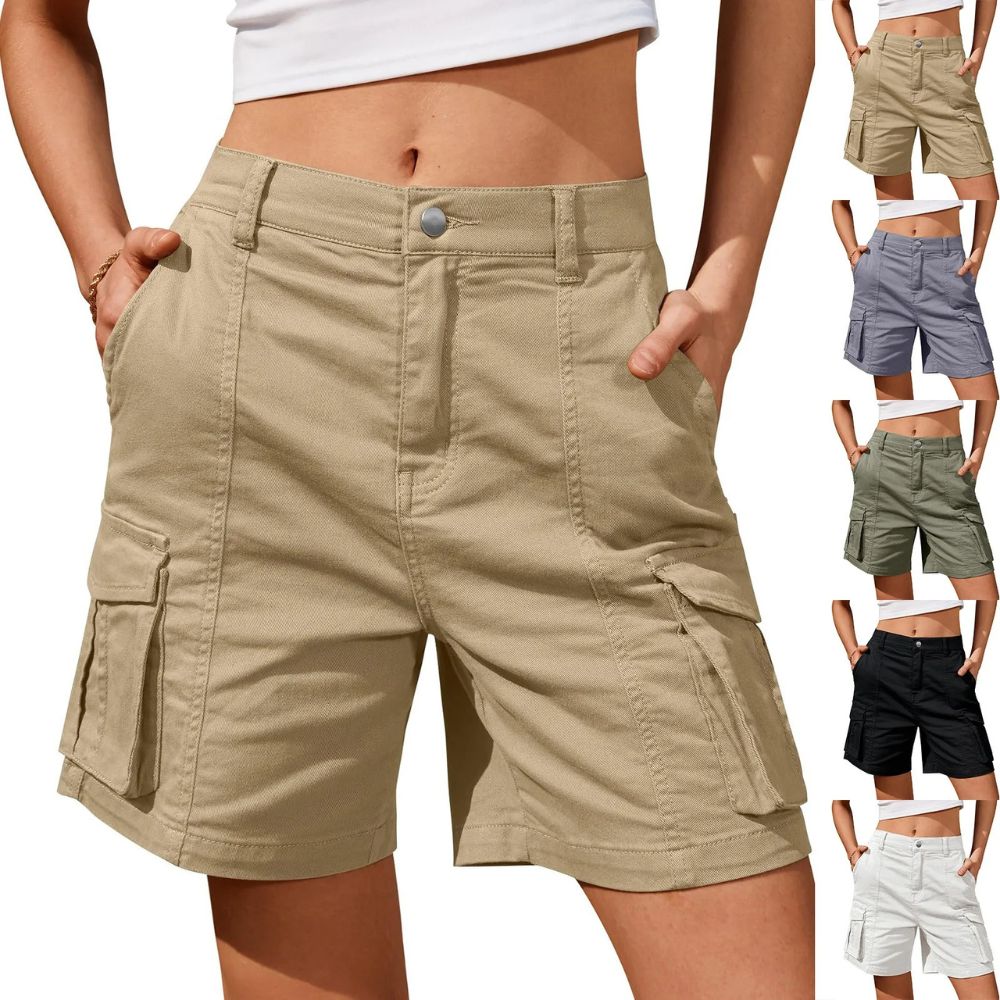 Womens Low Waist Long Work Cargo Shorts | Versatile, Premium-Quality Clothing — From Everyday to Every Occasion