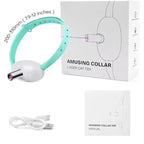 Interactive Laser Cat Collar with USB Charging | Automatic Self-Play Laser Pointer for Cats