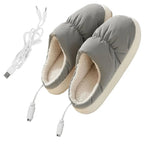 USB Heated Slippers Electric Foot Warmer | All-Day Comfort Footwear for Women — Where Style Meets Real Support