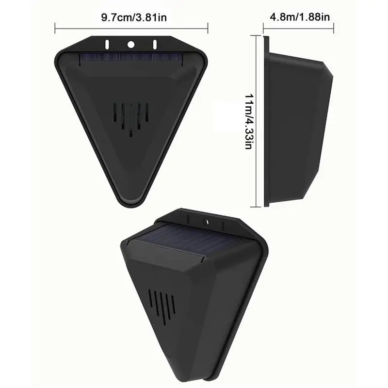 Solar Outdoor Bird Repeller | Easy-Care Garden Essential That Transforms Any Outdoor Space