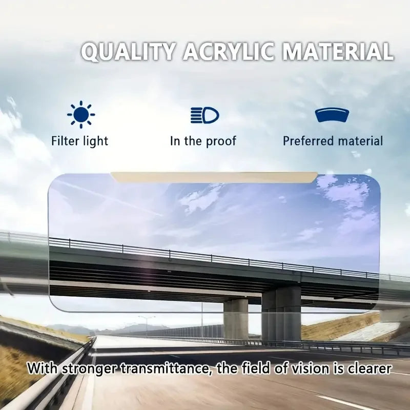 Anti-Glare Car Sun Visor Extender | Premium Outdoor Gear for Hikers, Campers, Cyclists & Explorers
