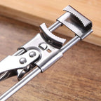 Adjustable Stainless Steel Jar & Bottle Opener | Multi-Function Kitchen Lid Opener Tool