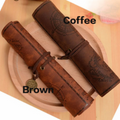 Vintage Leather Pencil Case | Built for British Weather — Durable, Attractive Outdoor Design