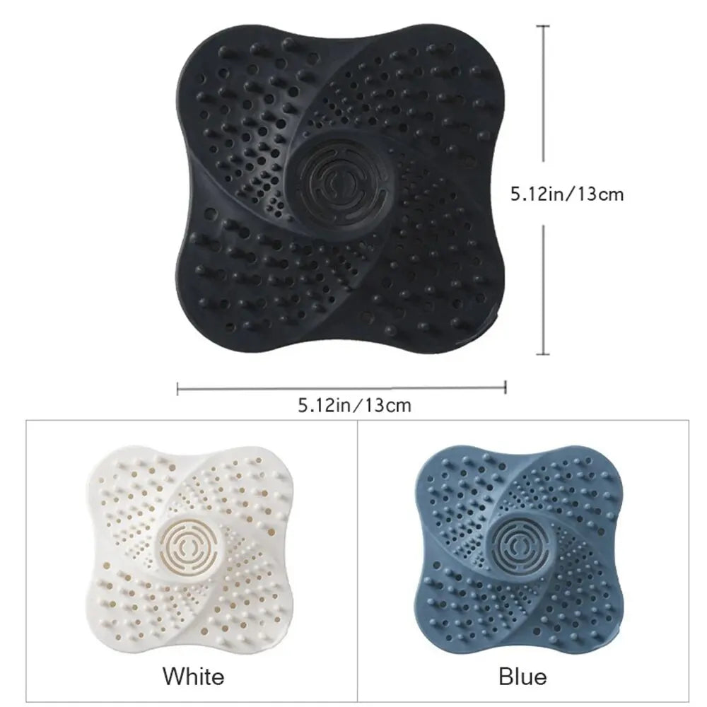 Spiral Shower Drain Hair Catcher | Anti-Clog Drain Protector for Bathrooms & Shower Trays