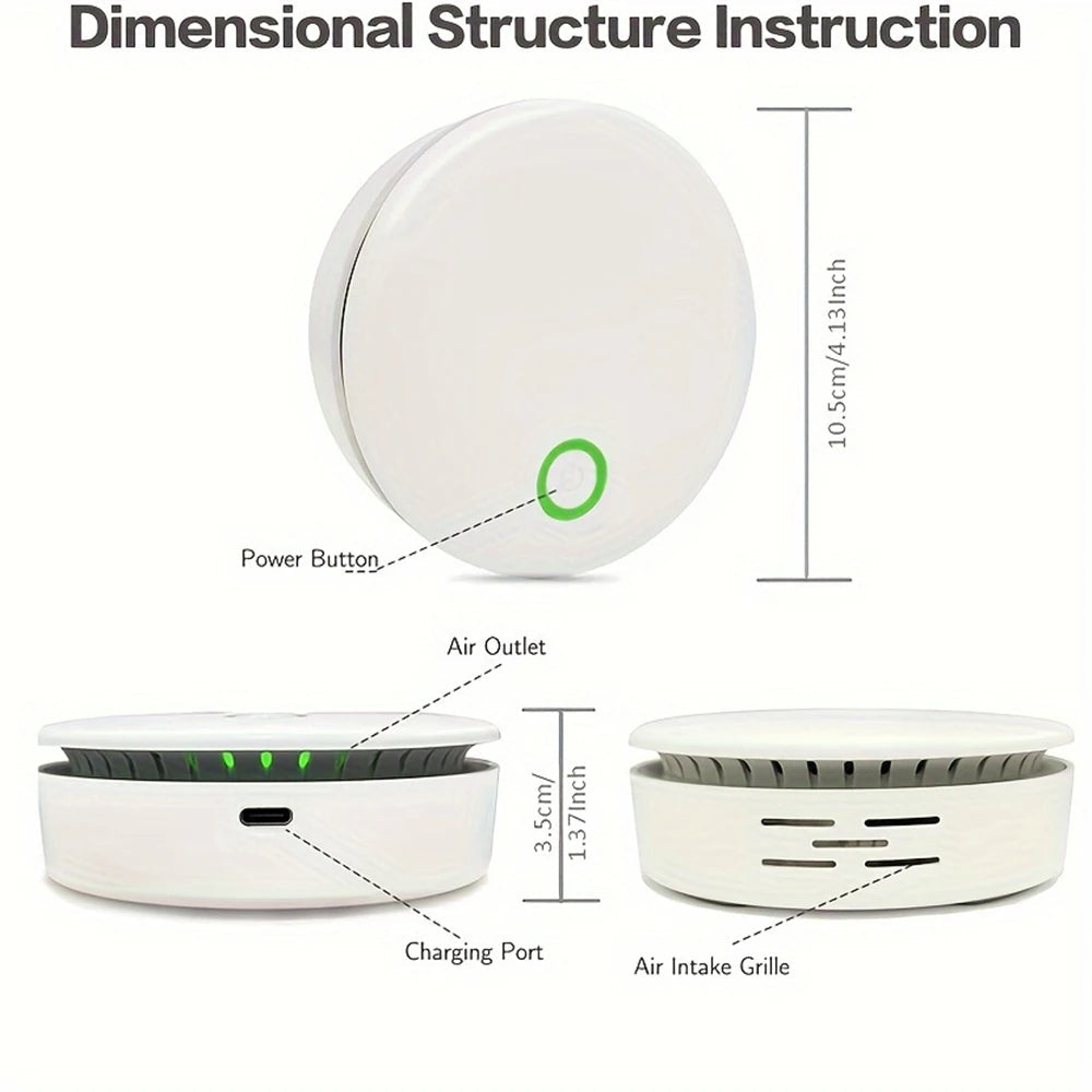Portable Air Purifier and Odor Eliminator | Style and Practicality Finally Together — The Modern Home Essential