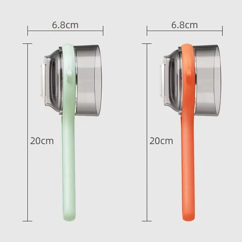 Ergonomic Storage Vegetable Peeler | Built-In Compartment & Non-Slip Grip Kitchen Peeler