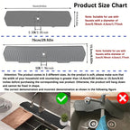 Silicone Kitchen Sink Splash Guard | Waterproof Countertop Protector for Kitchen & Bathroom