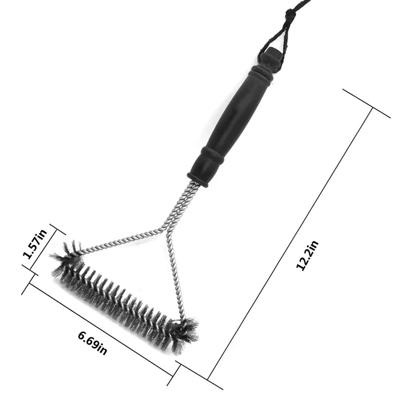 Stainless Steel Barbecue Grill Brush Cleaner | Built for British Weather — Durable, Attractive Outdoor Design