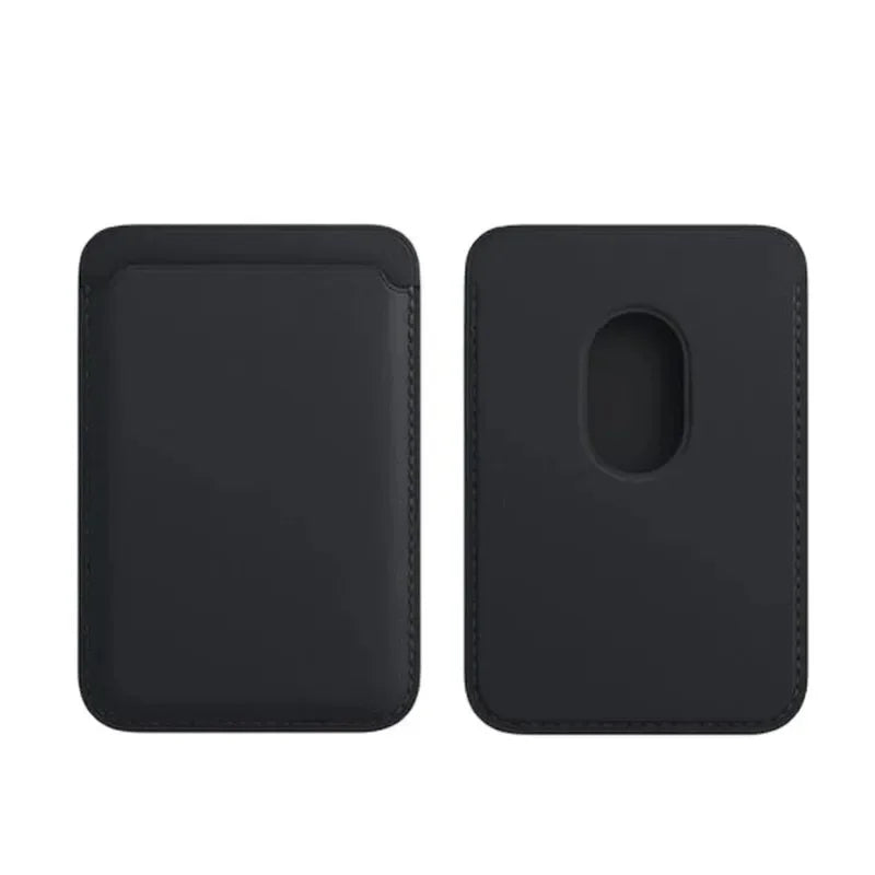 Magnetic Leather Card Holder Wallet for iPhone | MagSafe Compatible Phone Wallet with Card Slots
