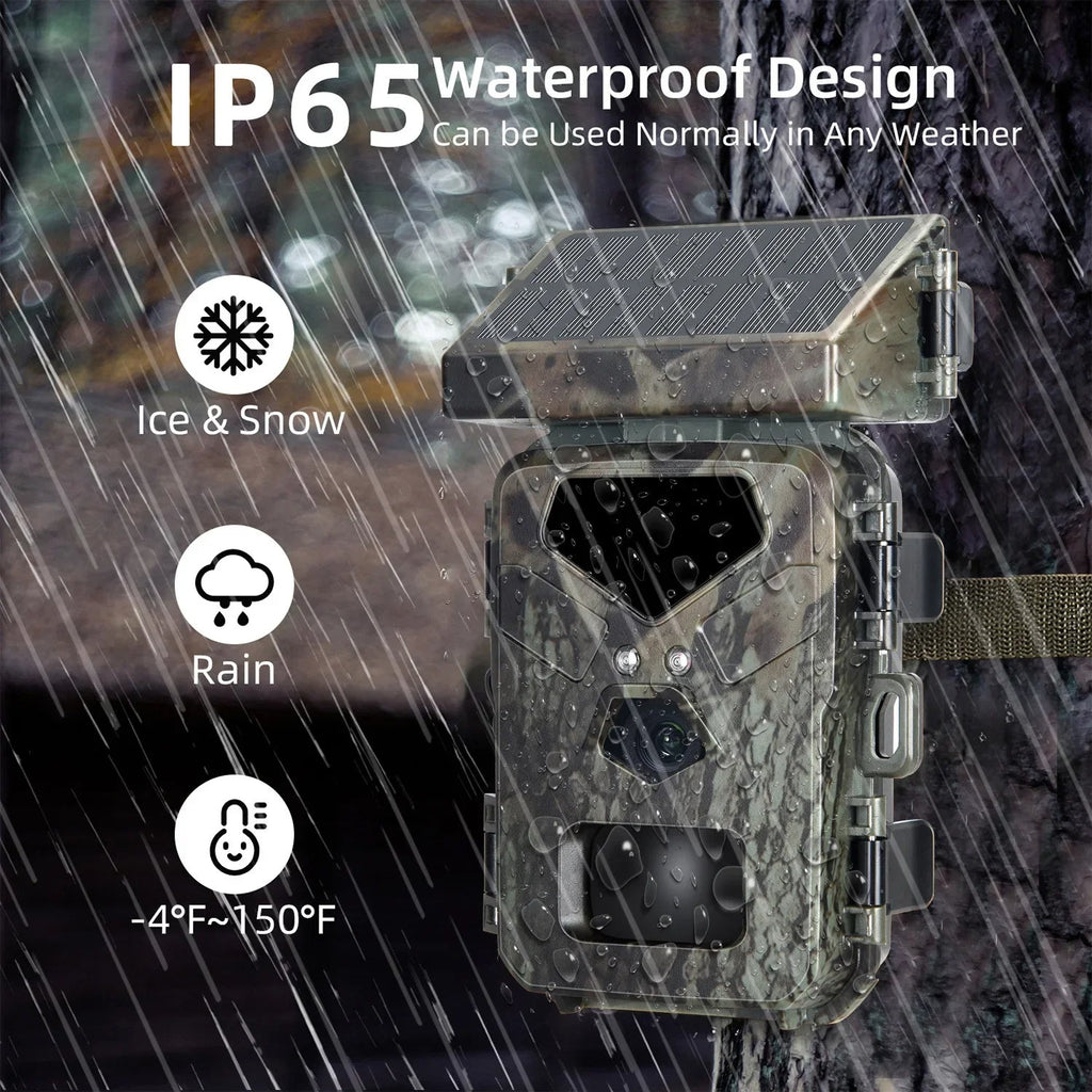 Compact Solar Powered Trail Camera | Easy-Care Garden Essential That Transforms Any Outdoor Space