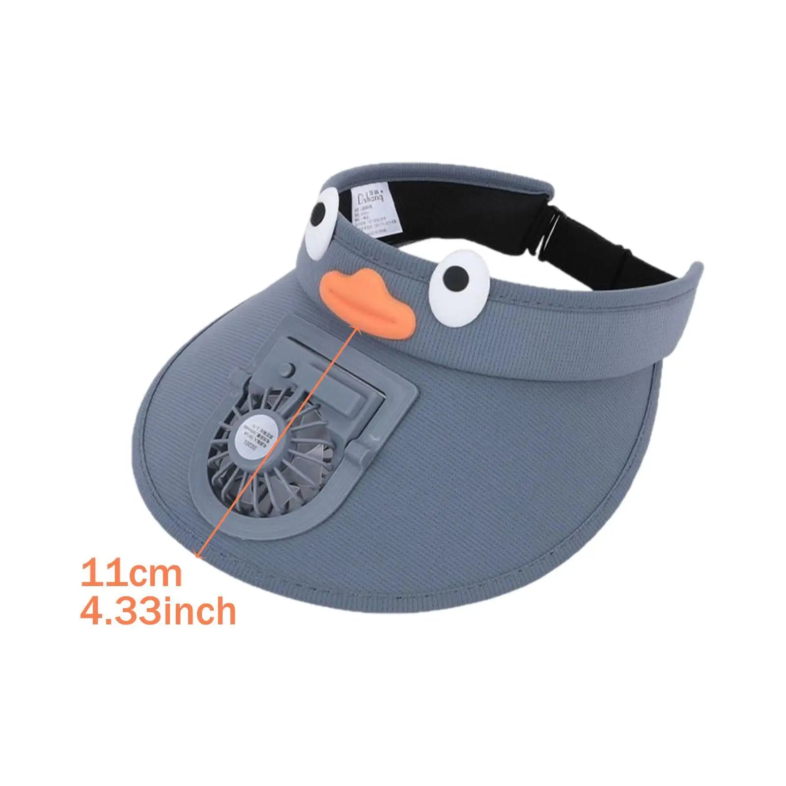 Kids Sun Visor Hat with Cooling Fan Hat | The Perfect Gift for Kids — Educational, Durable & Hours of Fun