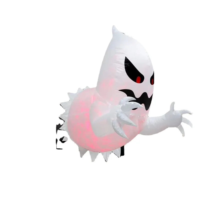 4.59ft Inflatable Halloween Ghost Decoration | Some Decorations Are Just Décor — This One Becomes Part of Your Tradition