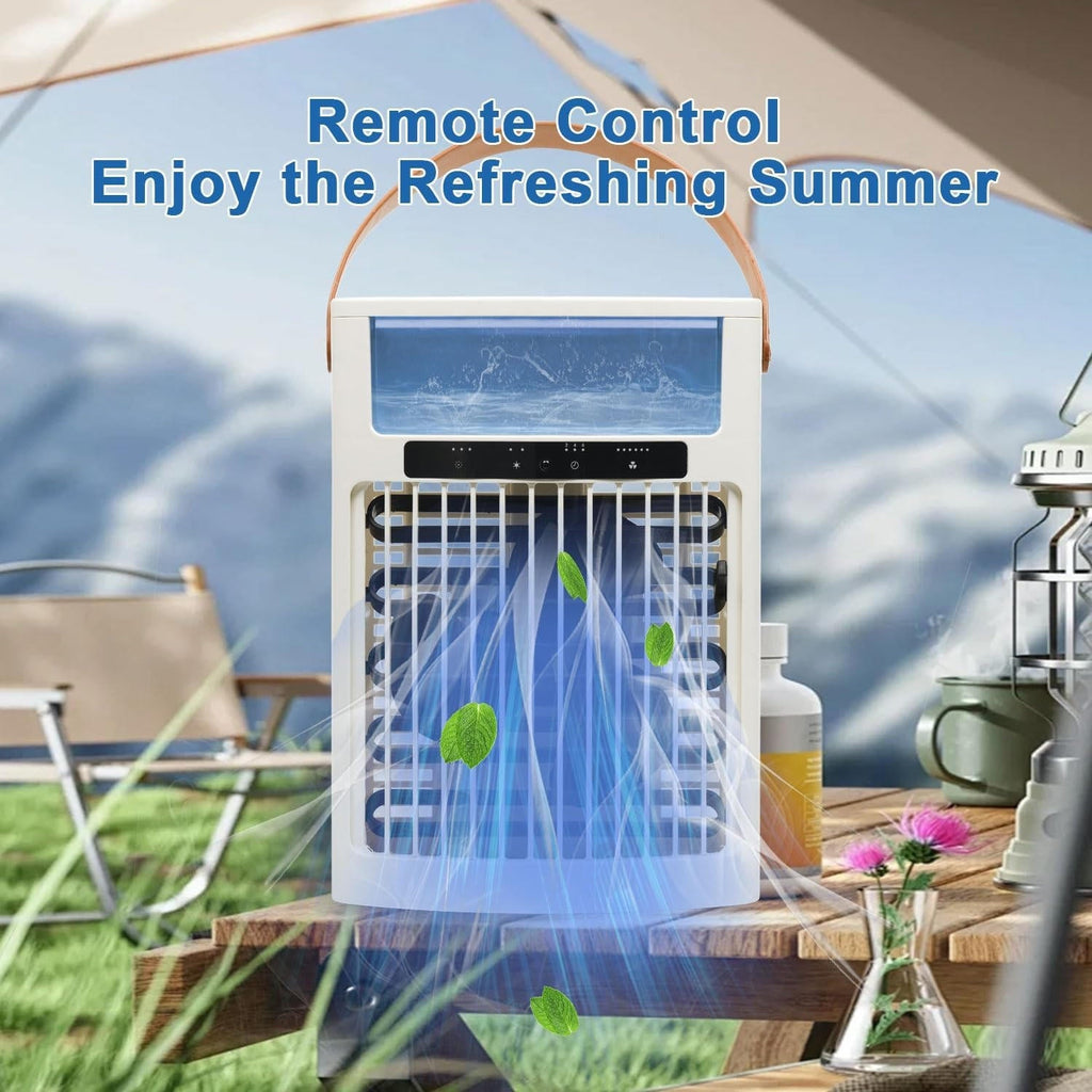 Portable Mini Air Cooler Fan | Cleverly Designed for Everyday Use — You'll Wonder How You Managed Without It