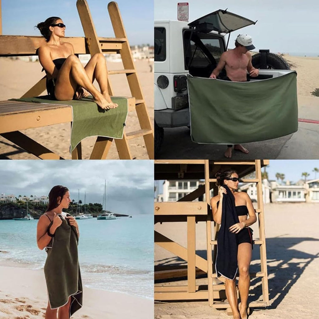 Magnetic Quick-Dry Beach Towel | Practical, Beautiful & Built to Last — The Smart Choice for Any Home