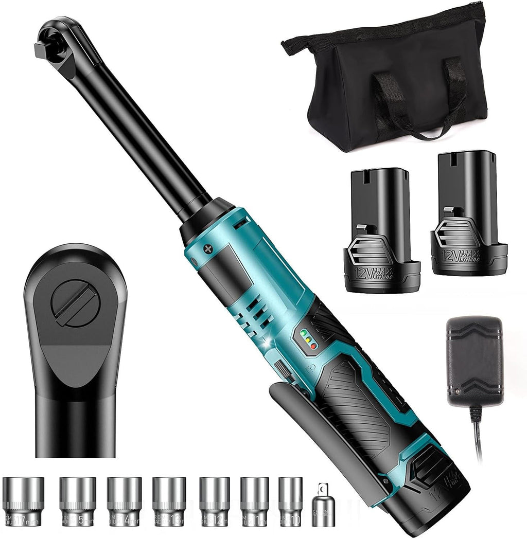 Electric Wrench Ratchet | Heavy-Duty Performance in a Compact, Ergonomic, Easy-to-Use Design