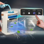 Portable Mini Air Cooler Fan | Cleverly Designed for Everyday Use — You'll Wonder How You Managed Without It