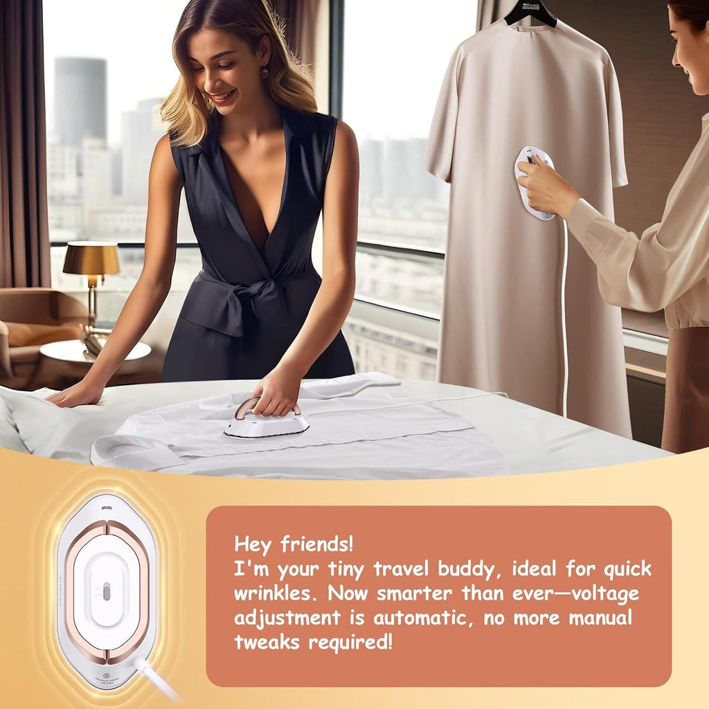 Portable Travel Iron | Practical, Beautiful & Built to Last — The Smart Choice for Any Home