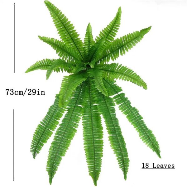 UV Resistant Lifelike Artificial Boston Fern | Practical, Beautiful & Built to Last — The Smart Choice for Any Home