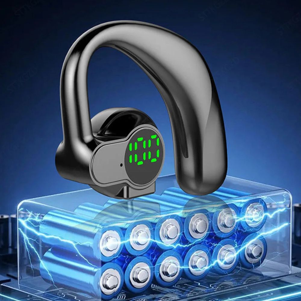 Wireless Noise Canceling Bluetooth Ear Hook Headphones | Intelligent Design Meets Reliable, Long-Lasting Everyday Performance