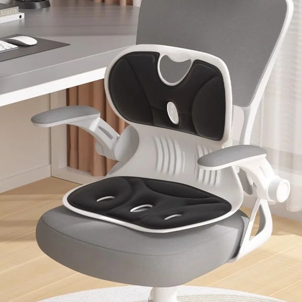 Ergonomic Office Chair Posture Corrector Seat with Backrest | Doctor-Recommended Support for Pain Relief, Recovery & Mobility