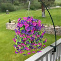 UV Resistant Artificial Morning Glory Flower Hanging Decor | Stylish Home Essential That Transforms & Elevates Your Living Space
