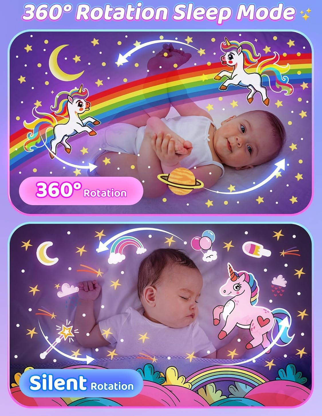 Night Light Projector For Kids | Award-Winning Toy Design for Kids Who Love to Learn, Build & Play