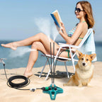 Freestanding Outdoor Home Patio Cooling Misting System | Easy-Care Garden Essential That Transforms Any Outdoor Space