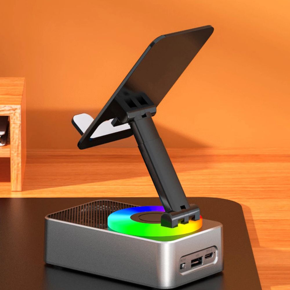 4-in-1 Phone Stand with Bluetooth Speaker | The Tech Upgrade You Didn't Know You Needed — Until You Try It
