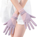 Womens Breathable UV Sun Protection Driving Gloves | The Perfect Finishing Touch for Any Look, Any Season, Any Outfit