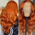 Long Wavy Orange Ginger Red Lace Front Wig | Outstanding Quality & Great Value — A Genuine Everyday Essential