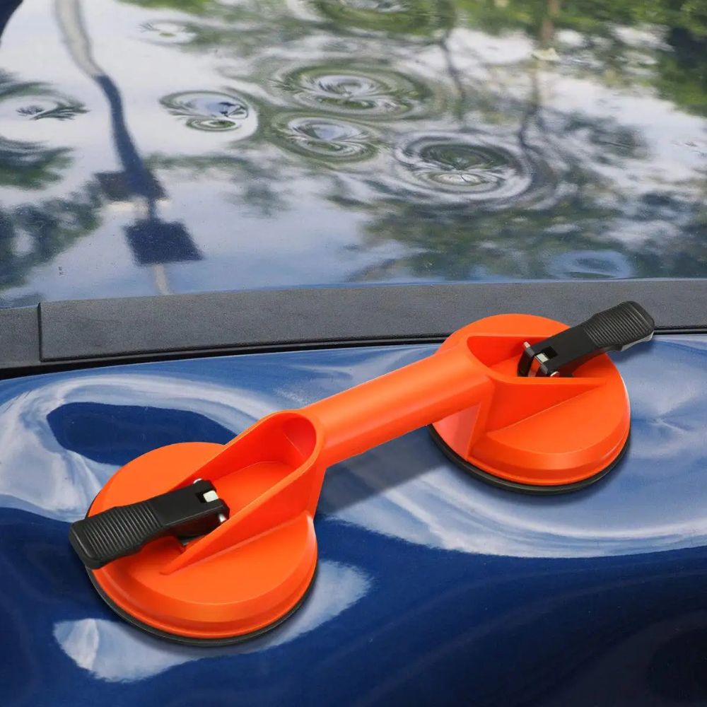 Dual Suction Glass Window Dent Pulling Suction Cup | Effortlessly Functional Home Essential for Clean, Organised Living
