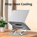 Laptop Stand Aluminum Alloy 360 Degree Rotating Bracket | High-Performance Tech Built for Modern, Busy, On-the-Go Lifestyles