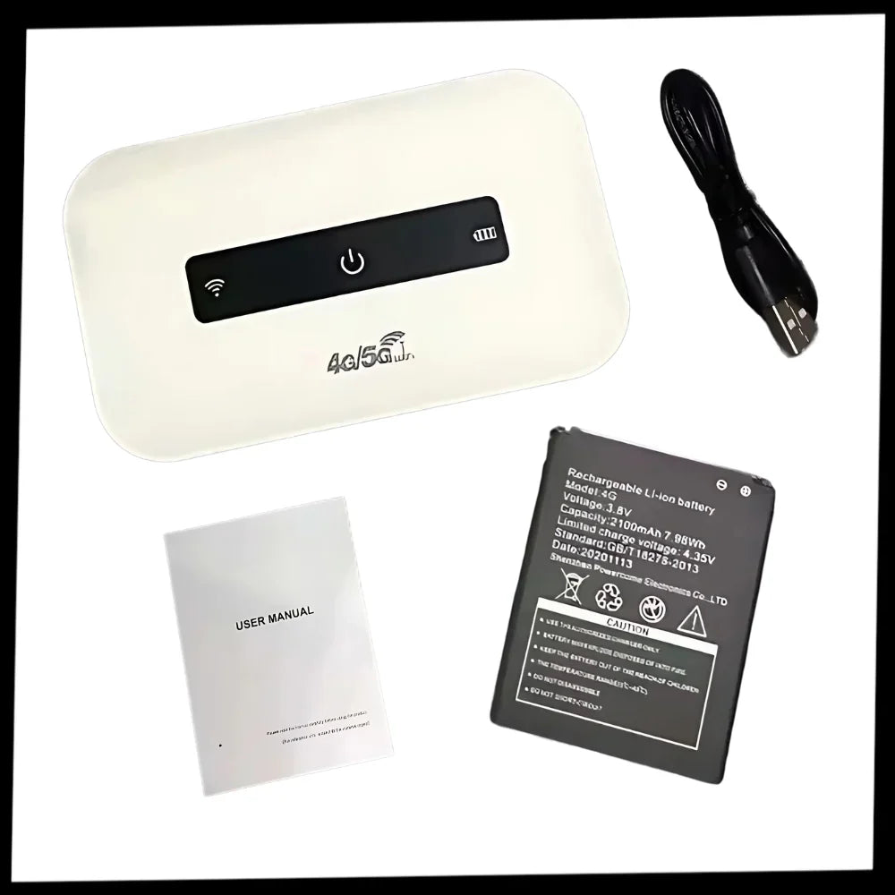 Ultimate Portable Wi-Fi | Cleverly Designed for Everyday Use — You'll Wonder How You Managed Without It