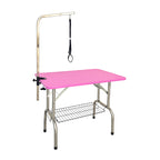 Foldable Pet Grooming Table with Adjustable Height