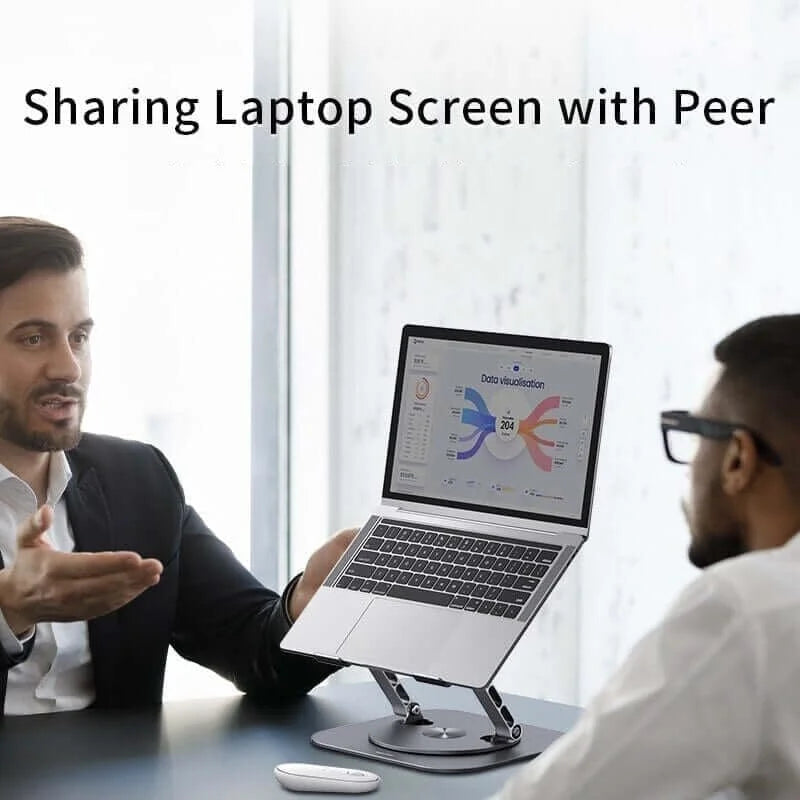Laptop Stand Aluminum Alloy 360 Degree Rotating Bracket | High-Performance Tech Built for Modern, Busy, On-the-Go Lifestyles